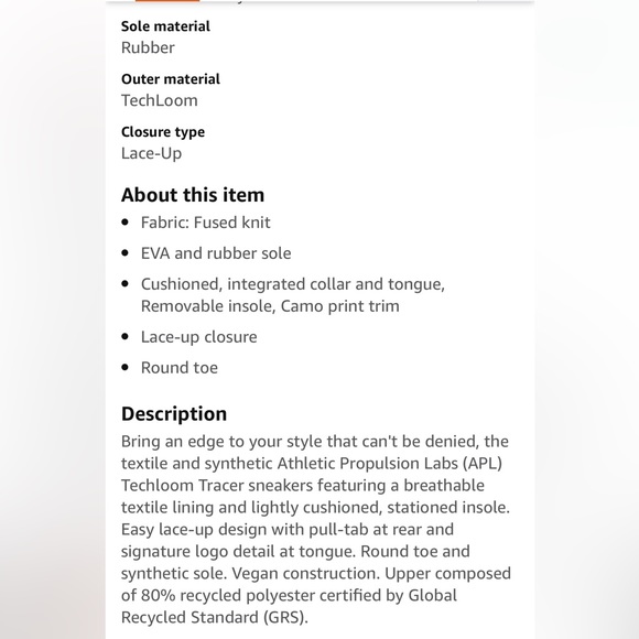 APL Techloom Tracer Running Sneakers - Picture 9 of 11